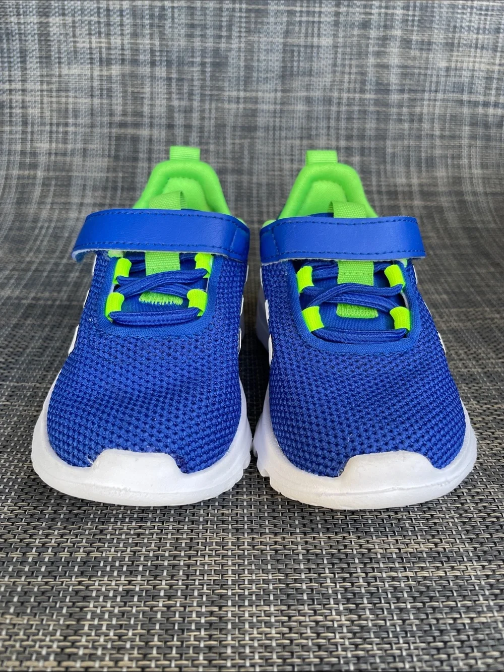 Adidas Kids Racer TR23 Royal Blue/Lucid Lime Sneakers Active shoes Infant size 5